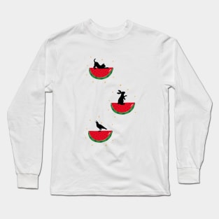 watermelon Long Sleeve T-Shirt